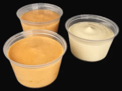 Dipping sauce pots